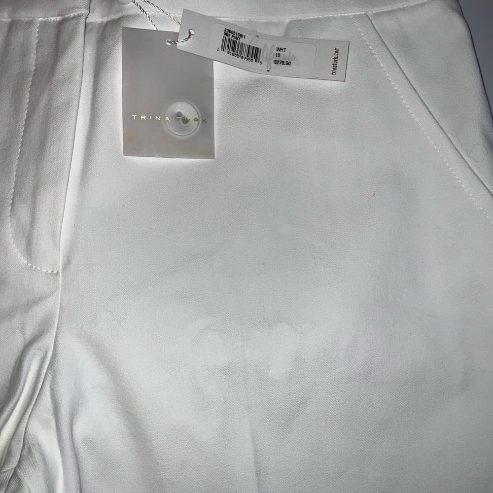 Trina Turk NWT Ore Cropped Boot-Cut Pants Size 10 - Picture 12 of 16